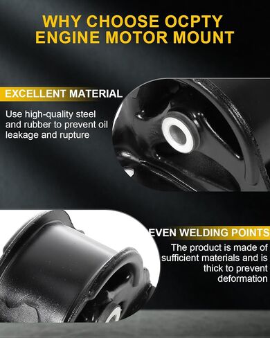 OCPTY Engine Motor and Transmission Mount Kit Compatible for Acura Integra 1994-2002 L4 1.8L # A6551 A6506 A6502 A6571 A6520 5PCS in Saudi Arabia