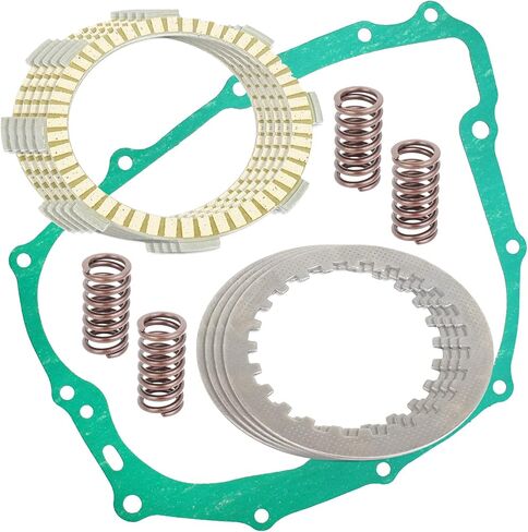 Caltric Clutch Friction Plates and Gasket Kit Compatible with Honda TLR200 Reflex 200 1986 1987 in Saudi Arabia