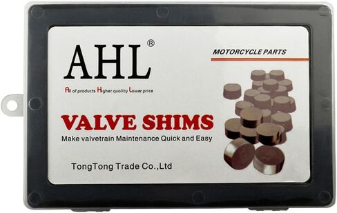 AHL 8.85mm O.D. 1.72mm-2.60mm Thick Adjustable Valve Shim Kit for 250SX-F 2005-2021/450 XC-W 2014-2016/450 F Six Days 2017-2019/350 F 2012-2020 in Saudi Arabia