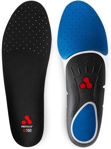 Protalus M100 Max Series– Patented Stress Relief Replacement Shoe Inserts, Increase Comfort, Relieve Plantar Fasciitis, Anti Fatigue, Alignment Improving Shoe Insoles - for Men Size 8 in Saudi Arabia