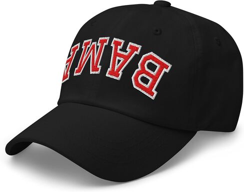 NX Bama Upside Down Embroidered Curved Bill Cap Relaxed Fit Low Crown Adjustable Hat in Saudi Arabia
