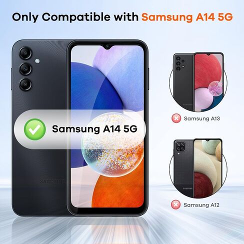 4+4 حزمة لـ Samsung Galaxy A16 5G شاشة واقي كاميرا حامي كاميرا الهاتف 9H حامي الهاتف الخليوي المقسى ، حالة كاميرا الهاتف المضادة للأصوار in Kuwait