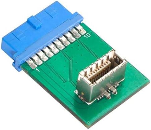 Cablecc USB 3.1 Front Panel Header to USB 3.0 20Pin Header Extension Cable 20cm for ASUS Motherboard in Kuwait