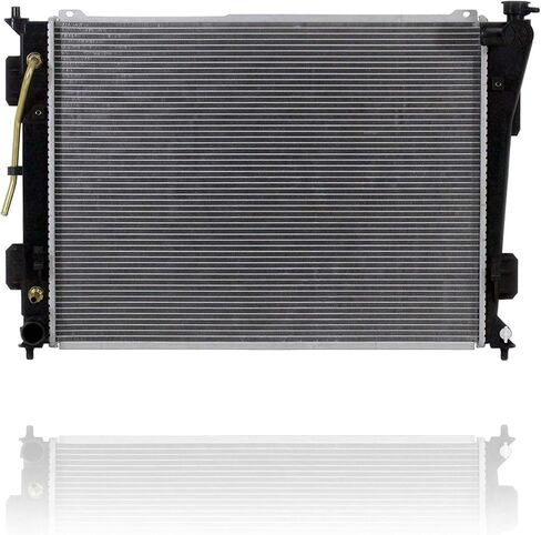 الرادياتير - Pacific Best Inc. متوافق/بديل لـ 12-14 Hyundai Azera Transmission V6 3.3L -Legine - Clus Tank Aluminium Core ، 1 -Row - 253103R700 in Saudi Arabia