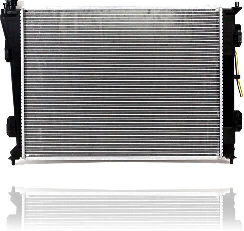 الرادياتير - Pacific Best Inc. متوافق/بديل لـ 12-14 Hyundai Azera Transmission V6 3.3L -Legine - Clus Tank Aluminium Core ، 1 -Row - 253103R700 in Saudi Arabia