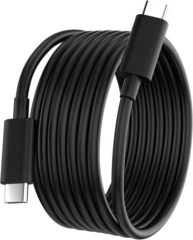 6ft USB C إلى USB C شحن كابل 65W النوع C CPAPOP شحن الحبل لـ HP Specter Envy Dell Chromebook Thinkpad Yoga Asus Acer ، ل Samsung MacBook Pro Mini Computer Cable Cable in Kuwait