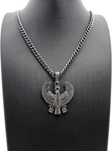 GWOOD Horus Bird Pendant with Ankh's Egyptian Necklace in Kuwait