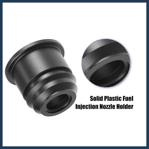 Fuel Injector Holder Spacer, for Toyota 4Runner Base 2.7L 1996-2000 for Toyota Tacoma Base 2.7L 1995-2004 No.90561-10018 Metal Black, 4pcs in Saudi Arabia