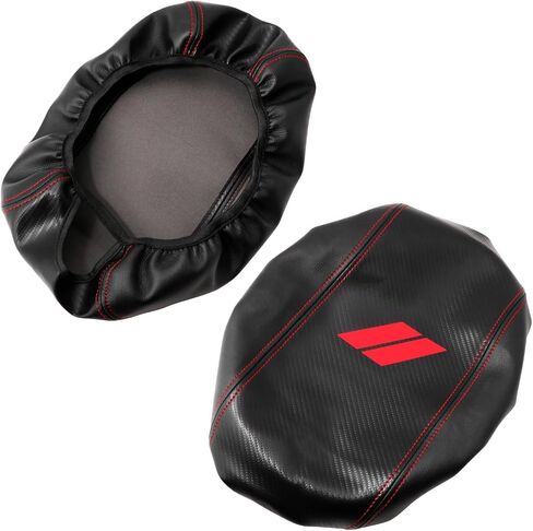 غطاء مسند ذراع وحدة التحكم المركزية للاشتعالات من Dodge Durango 2025 2024 2023-2021 Cover Cover Cover Cover Cover Palction Decoration Interior Decoration (Red Stitches ، Red) in Kuwait