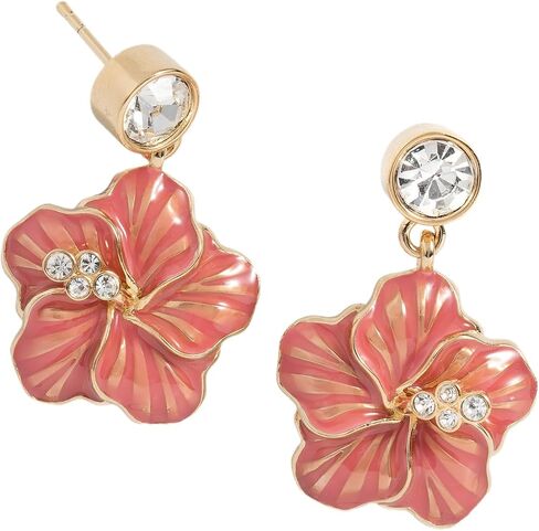 Alex and Ani Hibiscus Drop Earrings in Saudi Arabia