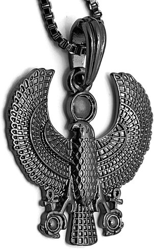 GWOOD Horus Bird Pendant with Ankh's Egyptian Necklace in Kuwait