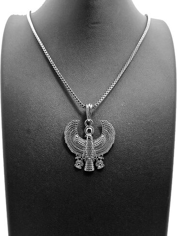 GWOOD Horus Bird Pendant with Ankh's Egyptian Necklace in Kuwait