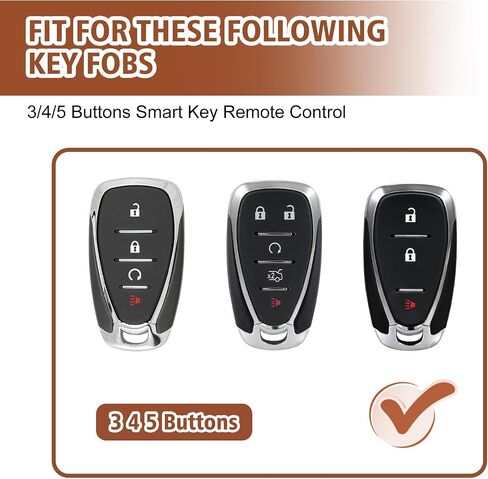 for Chevy TPU Key Fob Cover, Key Cover Compatible with 2024 2023 2022 2021 2020 Trax Equinox Malibu Camaro Cruze Traverse Spark Sonic Encore Volt Bolt, for Chevy Key Case Protector (Red) in Kuwait