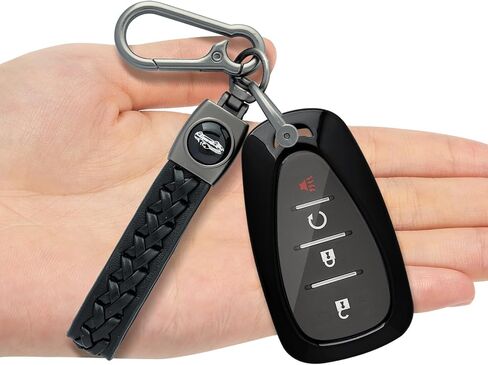 for Chevy TPU Key Fob Cover, Key Cover Compatible with 2024 2023 2022 2021 2020 Trax Equinox Malibu Camaro Cruze Traverse Spark Sonic Encore Volt Bolt, for Chevy Key Case Protector (Red) in Saudi Arabia