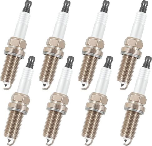 Iridium Spark Plugs 16 Pack 4469 LFR5AIX-11 - Compatible with Chrysler Dodge Jeep Ram Infiniti Nissan Fits for 2002 2003 2004 2005 2006 Replaces BY481LFR5A, MZ602090 in Kuwait
