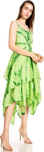 Sakkas Annabella Corset Bodice Handkerchief Hem Dress in Saudi Arabia