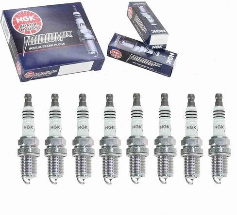 8 PC NGK Iridium IX Parch Plugs متوافقة مع Toyota Sequoia 4.7L V8 2001-2004 in Saudi Arabia