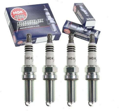 4 PC NGK Iridium IX Parch Plugs متوافقة مع Hyundai Santa Fe 2.4L L4 2019-2020 in Saudi Arabia