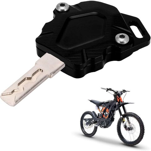 Sur Ron Key Cover,Motorcycle Key Shell Sleeve Guard Protector Case Holder CNC for Surron Sur Ron Light Bee X/S Electric Dirt Bike EBike Black in Kuwait