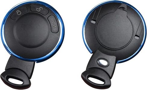 2 PCS Remote Control Ring ، Key Fob Ring Trim Cover Presention Remote Case Placent for Mini Cooper R56 R57 R58 R59 R60 R61 (Green) in Kuwait