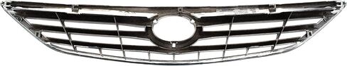 Garage-Pro ما بعد البيع الشبكة المتوافقة مع 2005-2006 Toyota Camry ABS قذيفة كروم بلاستيكية/فضي مطلية الولايات المتحدة الأمريكية بنيت LE/XLE in Saudi Arabia