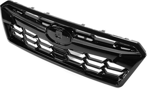 HECASA الأمامي العلوي الشبكة ASSY متوافقة مع 2018-2020 Subaru Crosstrek استبدال 91123FL170 91123FL121 المبرد المصد شواء أعلى أسود لامع in Saudi Arabia