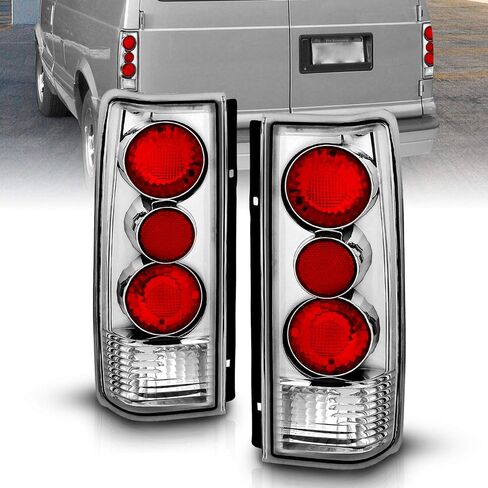 amerilite for 1985-2005 Chevy Astro | GMC Safari Van Chrome Euro Peardarket Halogen Light in Saudi Arabia