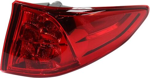 مصباح الذيل Garage-Pro متوافق مع Honda Odyssey 2018-2023 يتصاعد على هالوجين الجسم مع جانب ركاب المصباح ، HO2805115 الخارجي in Kuwait