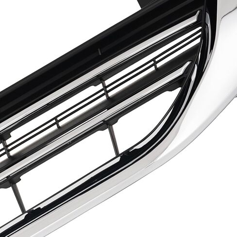 Front Hood Bumper Grill Grille Compatible with 2013-2015 Honda Accord W/Trim 4Door, Replacement for 71121T2FA01 71150T2FA00 in Kuwait