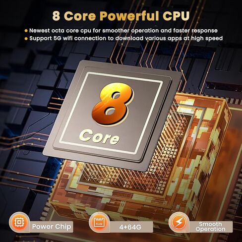 Hikity 4+64G Car Radio Stereo for Kia Optima K5 2013-2015 Radio with 9 Inch Touch Screen, Carplay/Android Auto GPS Navigation/Mirror Link/Hi-Fi/Bluetooth+AHD Backup Camera in Kuwait