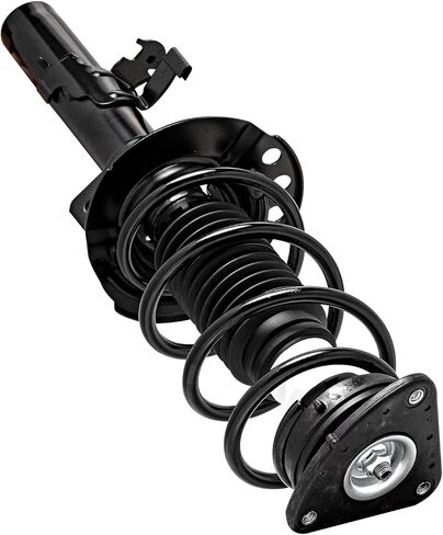 Detroit Axle - Pront Right Strut لعام 2013-2018 Ford Focus [Electric S SE Titanium] ، Strut Side Passenger مع Coil Spring 2014 2015 2015 2017 Suspension Quick STRUTHER SHOCK in Saudi Arabia