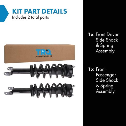 مجموعة TRQ Front Shock & Spring STRUTBLY متوافقة مع 2019-2023 RAM 1500 in Saudi Arabia