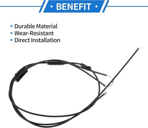 Hood Latch Release Cable for Volvo S80 2007-2016 for Volvo S80L 2009-2015 No.30671768 Engine Hood Release Cable 1 Pcs in Saudi Arabia