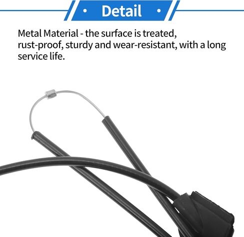 Hood Latch Release Cable for Volvo S80 2007-2016 for Volvo S80L 2009-2015 No.30671768 Engine Hood Release Cable 1 Pcs in Saudi Arabia