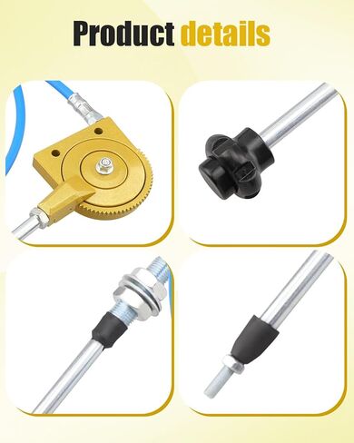 Universal Throttle Cable Kit for Excavators and Mixers Replacement Parts, 2m in Saudi Arabia