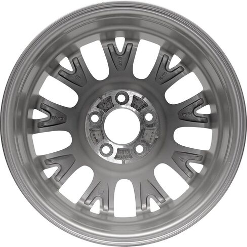 New Wheel 16x7 inch Rim For 2003-2005 Ford Crown Victoria Machined Face with Painted Silver Pockets 5 x 4.5 mm18 Spoke in Saudi Arabia