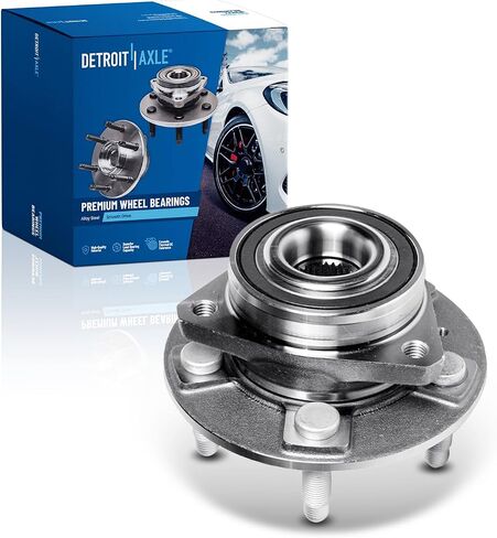 Detroit Axle - Wheel Bearing Hub لـ Chevy Camaro Impala Cadillac CTS XTS ، محمل العجلات وتجميع شيفروليه بديل أمامي أو خلفي in Saudi Arabia