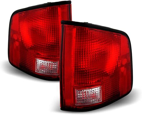 ACANII - For 1994-2004 Chevy S10 GMC S15 Sonoma Tail Lights Brake Lamp Left+Right Aftermarket in Saudi Arabia