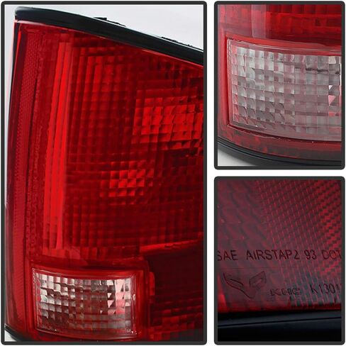 ACANII - For 1994-2004 Chevy S10 GMC S15 Sonoma Tail Lights Brake Lamp Left+Right Aftermarket in Saudi Arabia