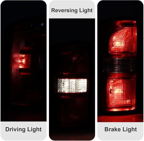 Tail Lights Assembly Compatible with 2014 2015 GMC Sierra 1500 OE Style Right Passenger Side Rear Light Taillights Replacement for 23424738 in Saudi Arabia