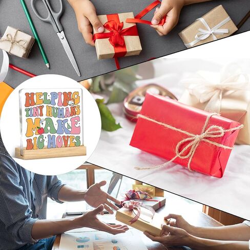 معلم مضحك مكتب ديكور ديكور المدرسي الأمين هدايا للنساء ، ولكن هل أخذت حضور علامة لوحة المكتب الأكريليك لزينة مكتب المدرسة in Kuwait
