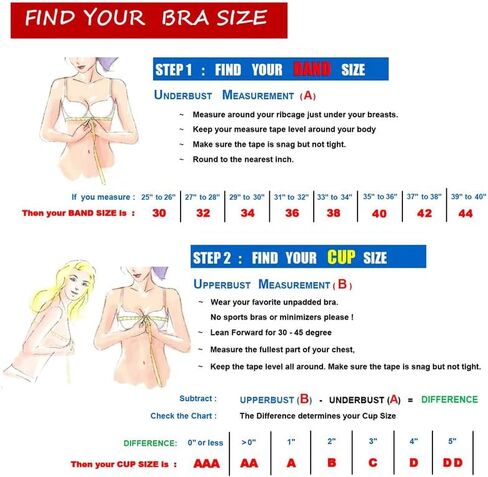 Cotton Emb Super Boost Wireless Pad Plunge Bra Small Boob Must Have Petite Lady Add 2-3 Cup Sizes 30-44 A, AA, AAA in Kuwait