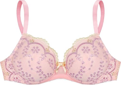 Cotton Emb Super Boost Wireless Pad Plunge Bra Small Boob Must Have Petite Lady Add 2-3 Cup Sizes 30-44 A, AA, AAA in Kuwait