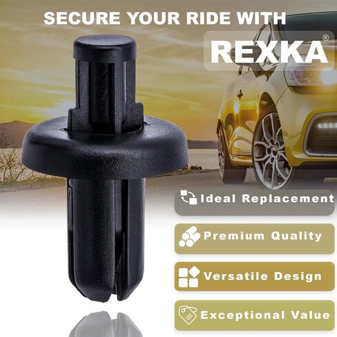 Rexka 20pcs Cover الأمامية والخلفية غلاف المهد الملمس Cowl Side Clip لـ Subaru 909140059 Forester Impreza Legacy Outback Wrx Sti Crosstrek in Saudi Arabia