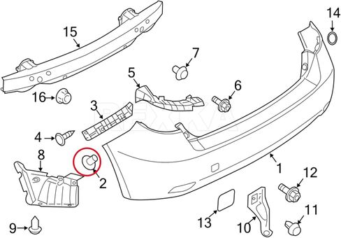 Rexka 20pcs Cover الأمامية والخلفية غلاف المهد الملمس Cowl Side Clip لـ Subaru 909140059 Forester Impreza Legacy Outback Wrx Sti Crosstrek in Saudi Arabia