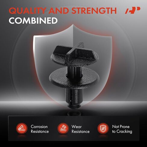 A-Premium 30pcs نايلون مقطع محاكمة مقطع متوافق مع كاديلاك CTS 2008-2015 ، STS 2005-2011 & Pontiac Solstice 2006-مقابل ثقب 9 مم in Saudi Arabia