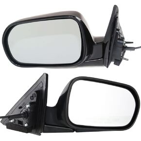 Garage-Pro Driver & Passenger Side Power Non-Heated Mirrors for Honda Accord 1998-2002 Paintable 4-Door, Sedan, USA Built Vehicle in Kuwait