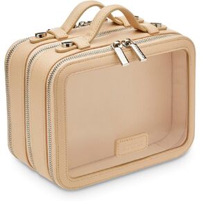 Etoile - حالة تجميلية صغيرة التوأم اللافندر الوردي - منظم ومستحضرات التجميل في المقصورة المزدوجة in Kuwait