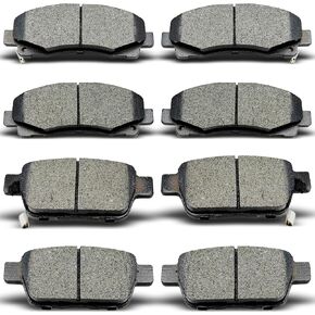 D1102 D1103 Front Rear Ceramic Brake Pads Set Fit For 2009-2014 Acura TL, 2006-2011 Honda Ridgeline in Saudi Arabia