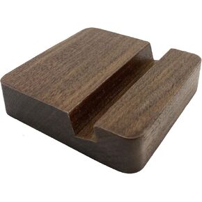 Beech Wood Phone Stand, Single Slot, 2 x 8 x 8 inches in Saudi Arabia